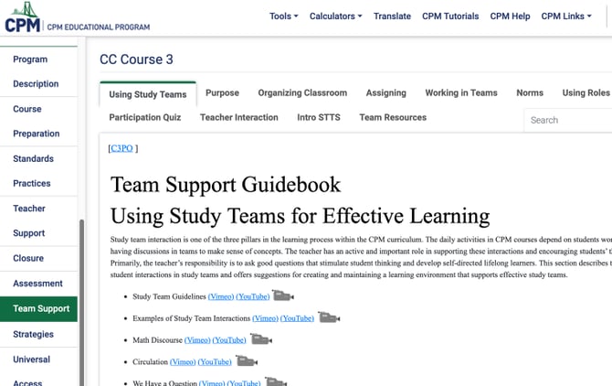 Team Support
