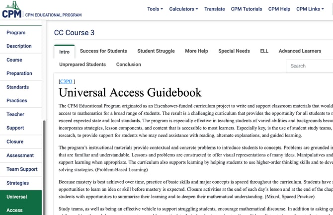 Universal Access