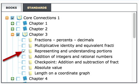 4. Choose topic(s).