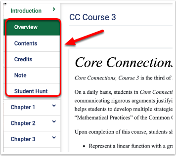 CPM eBooks - CC Course 3 Overview