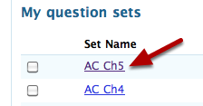 2. Select test.
