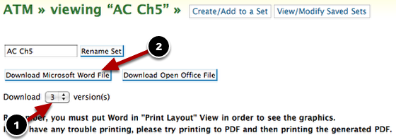 6. Download your test.