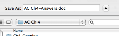 Method 1 -- a. Save two copies of a test
